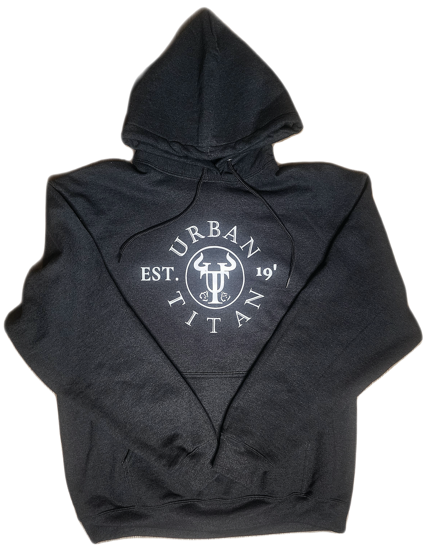 "Urban Titan Seal" Hooded Sweatshirt [Charcoal Grey]